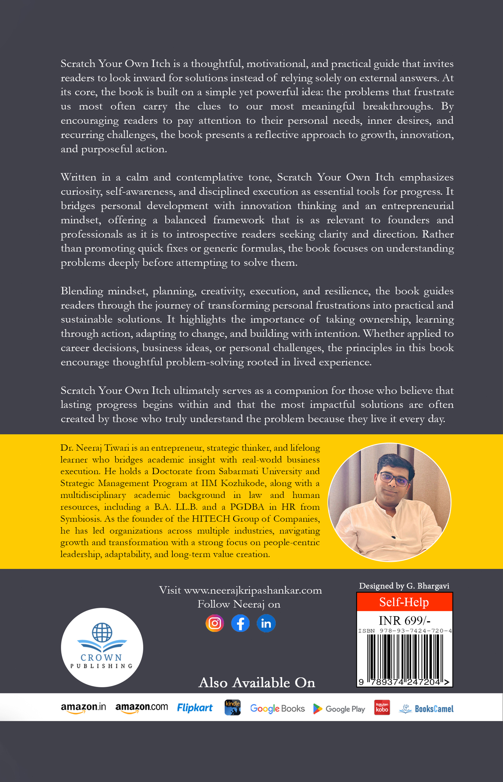 SCRATCH YOUR OWN ITCH